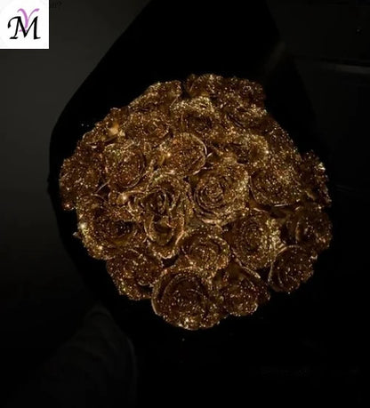 Eternal Glitter Rose Bouquet